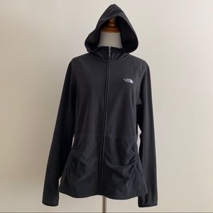 North face zip up hoodie